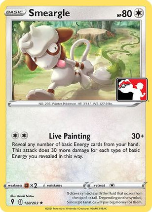 Smeargle 128- Prize Pack Series Cards