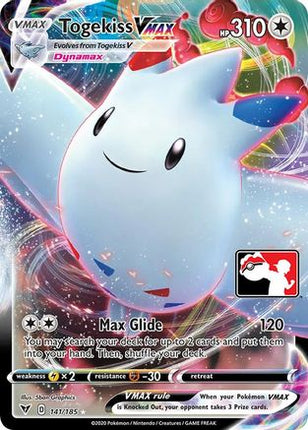 Togekiss VMAX 141- Prize Pack Series Cards Holofoil