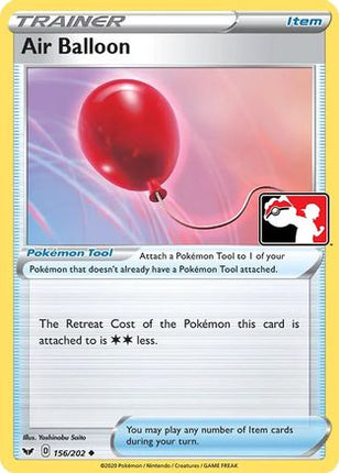 Air Balloon 156- Prize Pack Series Cards Holofoil