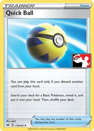 Quick Ball (179) [Prize Pack Series Cards]