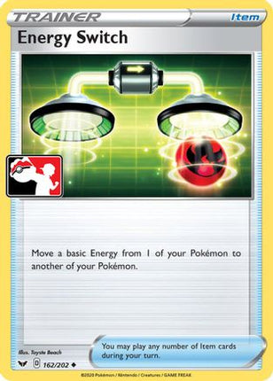 Energy Switch 162- Prize Pack Series Cards