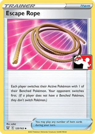 Escape Rope 125- Prize Pack Series Cards Holofoil