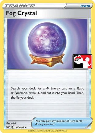 Fog Crystal 140- Prize Pack Series Cards Holofoil