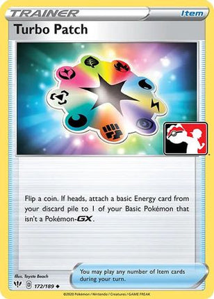 Turbo Patch 172- Prize Pack Series Cards Holofoil