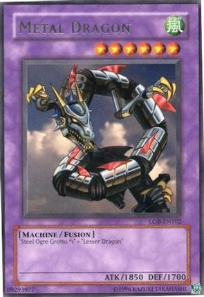 Metal Dragon [LOB-EN102] Rare
