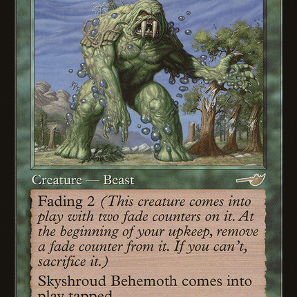 Skyshroud Behemoth (Retro) [The List]