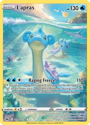 Lapras - GG05/null [Crown Zenith: Galarian Gallery] Holofoil