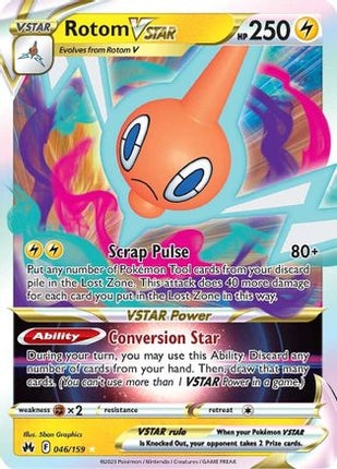 Rotom VSTAR - 46/null [Crown Zenith] Holofoil