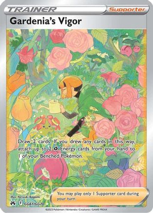 Gardenia's Vigor - GG61/null [Crown Zenith: Galarian Gallery] Holofoil