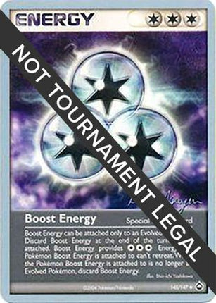 Boost Energy 2004 (Kevin Nguyen) 145- World Championship Decks