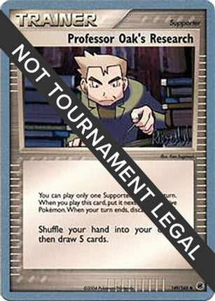 Professor Oak's Research 2004 (Reed Weichler) 149- World Championship Decks