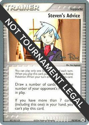 Steven's Advice 2004 (Chris Fulop) 092- World Championship Decks