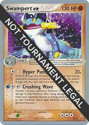 Swampert ex 2004 (Reed Weichler) 095- World Championship Decks