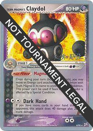 Team Magma's Claydol 2004 (Tsuguyoshi Yamato) 008- World Championship Decks