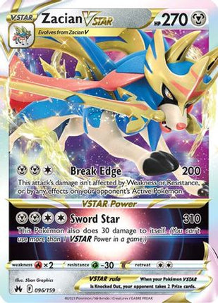 Zacian VSTAR - 96/null [Crown Zenith] Holofoil