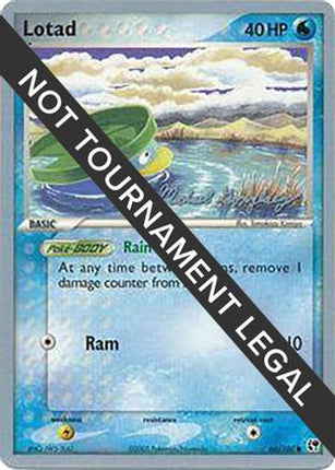 Lotad  2005 (Michael Gonzalez) 066- World Championship Decks