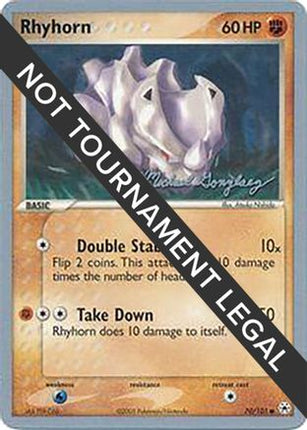 Rhyhorn (70/101) (King of the West - Michael Gonzalez) [World Championships 2005]