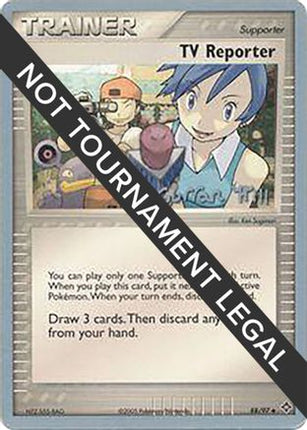 TV Reporter 2005 (Curran Hill) 088- World Championship Decks