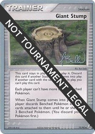 Giant Stump 2006 (Jimmy Ballard) 075- World Championship Decks