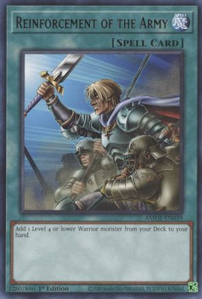 Reinforcement of the Army (Rare) [AMDE-EN039] 1st Edition
