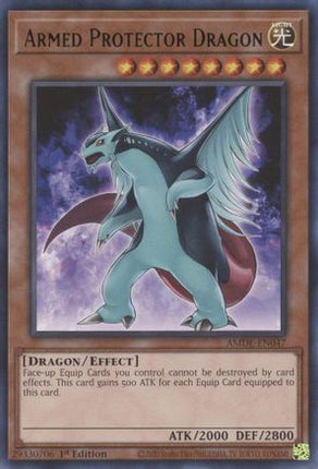 Armed Protector Dragon (Rare) [AMDE-EN047] 1st Edition