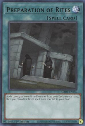 Preparation of Rites (Rare) [AMDE-EN055] 1st Edition