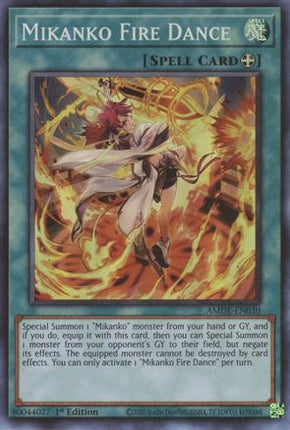 Mikanko Fire Dance [AMDE-EN030] Super Rare