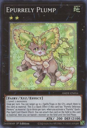 Epurrely Plump (Super Rare) [AMDE-EN016] 1st Edition