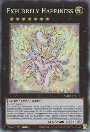 Expurrely Happiness (CR) (Collector's Rare) [AMDE-EN017] 1st Edition