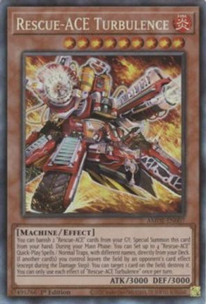 Rescue-ACE Turbulence (CR) (Collector's Rare) [AMDE-EN007] 1st Edition
