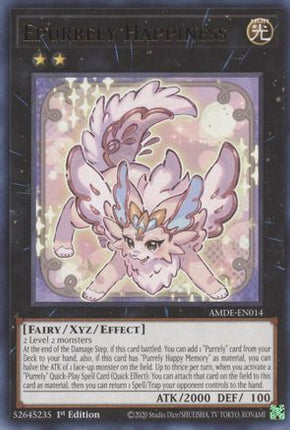 Epurrely Happiness (Rare) [AMDE-EN014] 1st Edition
