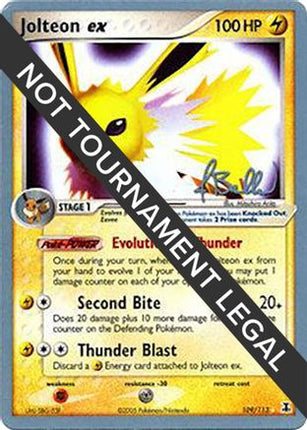 Jolteon ex 2006 (Jimmy Ballard) 109- World Championship Decks