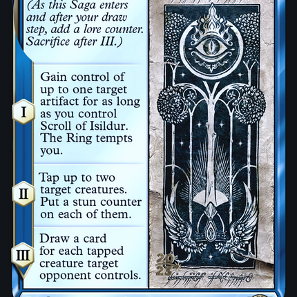 Scroll of Isildur [Tales of Middle-earth Promos] Prerelease Foil