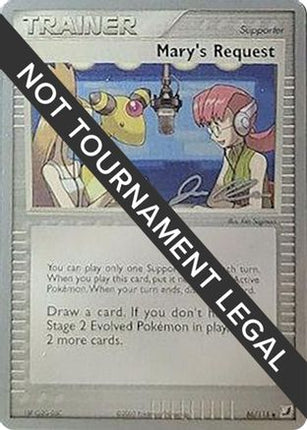 Mary's Request 2006 (Jason Klaczynski) 086- World Championship Decks