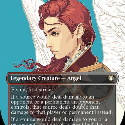 Gisela, Blade of Goldnight (Borderless) [Commander Masters]