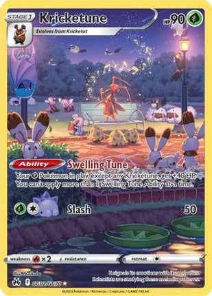 Kricketune - GG02/null [Crown Zenith: Galarian Gallery] Holofoil