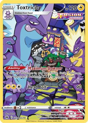 Toxtricity - GG09/null [Crown Zenith: Galarian Gallery] Holofoil