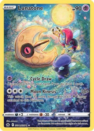 Lunatone - GG11/null [Crown Zenith: Galarian Gallery] Holofoil
