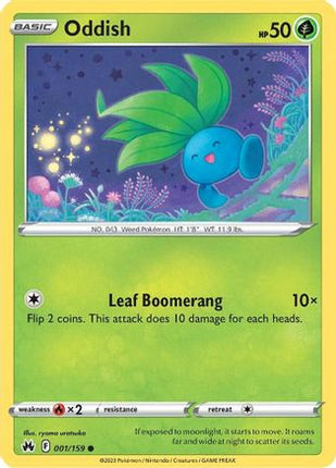 Oddish - 1/null [Crown Zenith] Reverse Holofoil