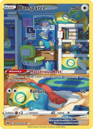 Dunsparce - GG23/null [Crown Zenith: Galarian Gallery] Holofoil
