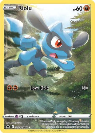 Riolu - GG26/null [Crown Zenith: Galarian Gallery] Holofoil