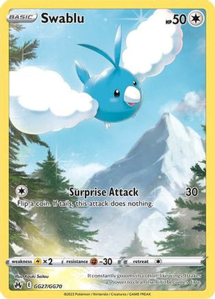 Swablu - GG27/null [Crown Zenith: Galarian Gallery] Holofoil