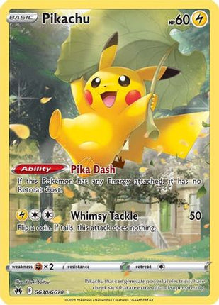 Pikachu - GG30/null [Crown Zenith: Galarian Gallery] Holofoil