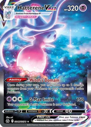 Hatterene VMAX - GG47/null [Crown Zenith: Galarian Gallery] Holofoil