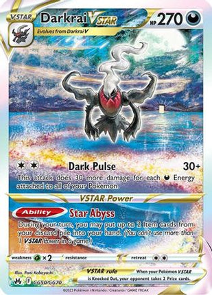 Darkrai VSTAR - GG50/null [Crown Zenith: Galarian Gallery] Holofoil