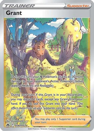 Grant - GG62/null [Crown Zenith: Galarian Gallery] Holofoil