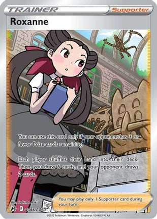Roxanne - GG66/null [Crown Zenith: Galarian Gallery] Holofoil