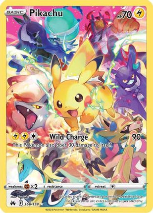 Pikachu (Secret) - 160/null [Crown Zenith] Holofoil