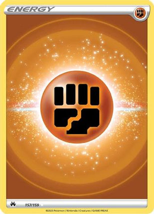 Fighting Energy (Texture Full Art) - 157/null [Crown Zenith] Holofoil