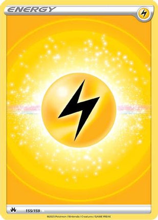 Lightning Energy (Texture Full Art) - 155/null [Crown Zenith] Holofoil